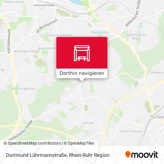 Dortmund Lührmannstraße Karte