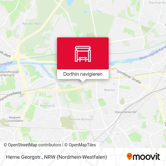 Herne Georgstr. Karte