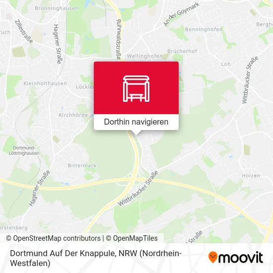 Dortmund Auf Der Knappule Karte