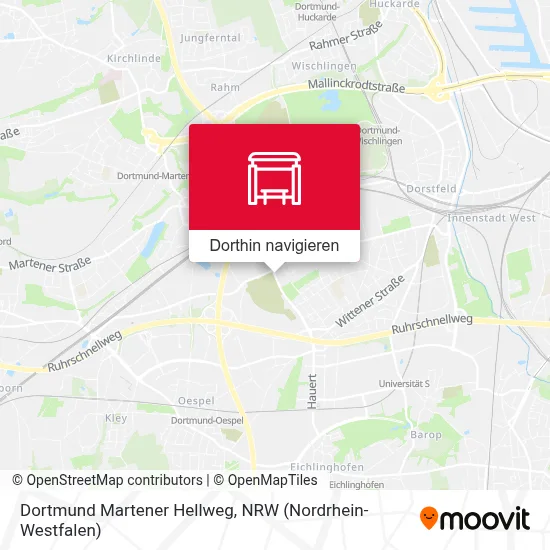 Dortmund Martener Hellweg Karte