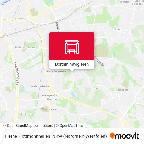 Herne Flottmannhallen Karte