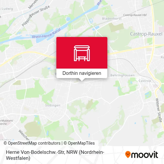 Herne Von-Bodelschw.-Str Karte