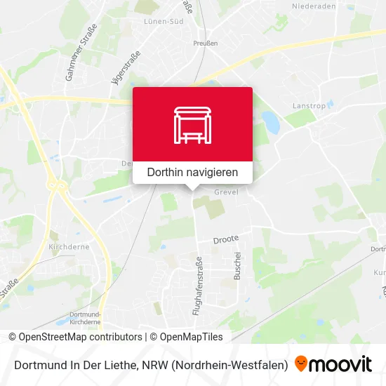 Dortmund In Der Liethe Karte