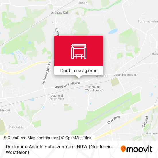 Dortmund Asseln Schulzentrum Karte