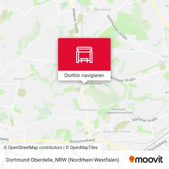 Dortmund Oberdelle Karte