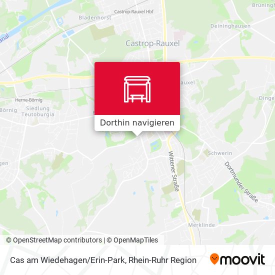 Cas am Wiedehagen/Erin-Park Karte