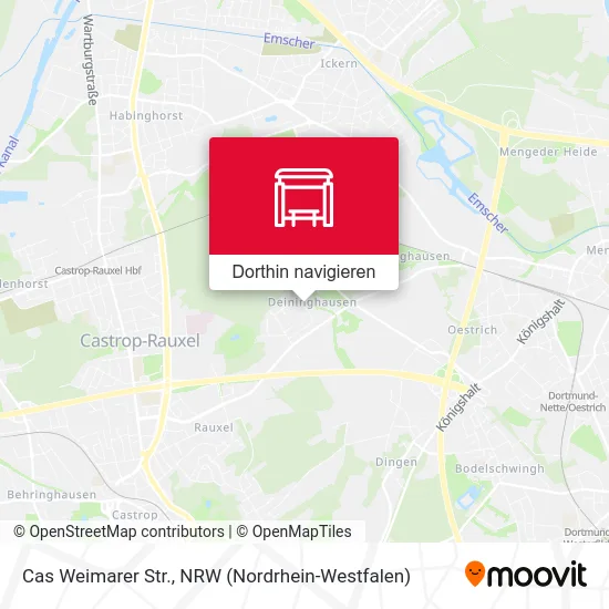 Cas Weimarer Str. Karte