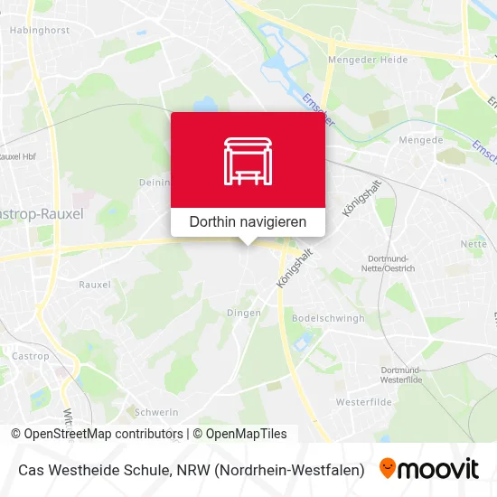 Cas Westheide Schule Karte