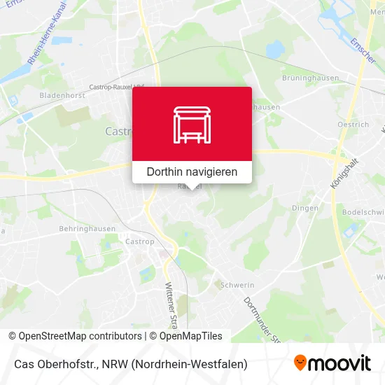 Cas Oberhofstr. Karte