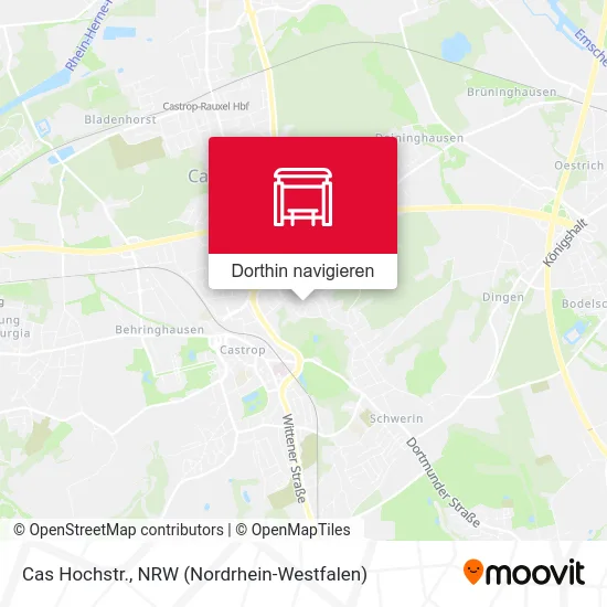 Cas Hochstr. Karte
