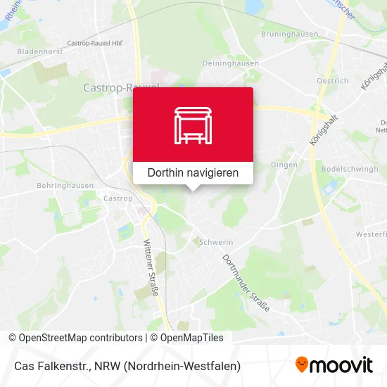 Cas Falkenstr. Karte