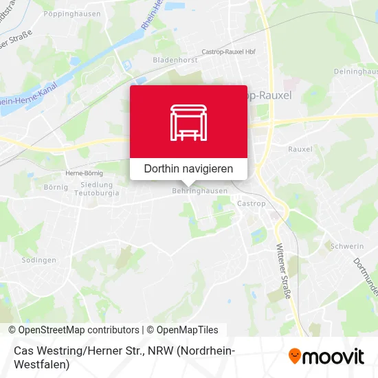 Cas Westring/Herner Str. Karte