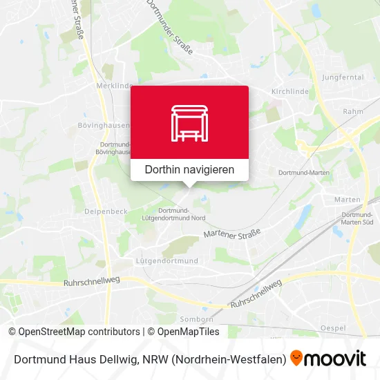 Dortmund Haus Dellwig Karte
