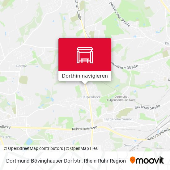 Dortmund Bövinghauser Dorfstr. Karte