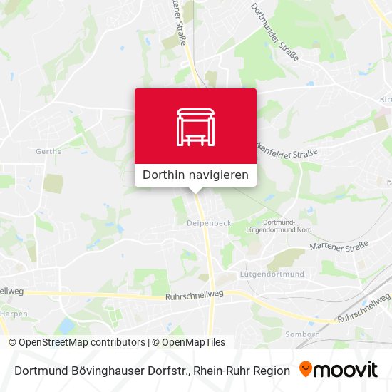 Dortmund Bövinghauser Dorfstr. Karte