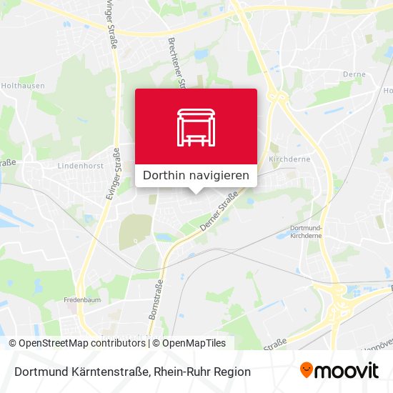 Dortmund Kärntenstraße Karte