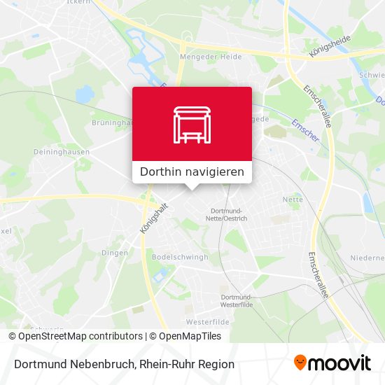 Dortmund Nebenbruch Karte