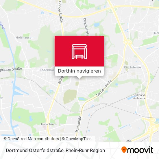 Dortmund Osterfeldstraße Karte