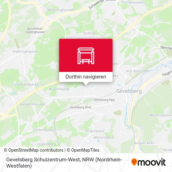 Gevelsberg Schulzentrum-West Karte