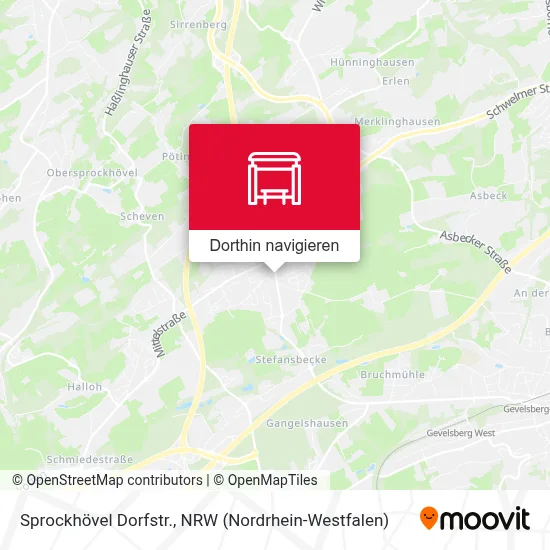 Sprockhövel Dorfstr. Karte