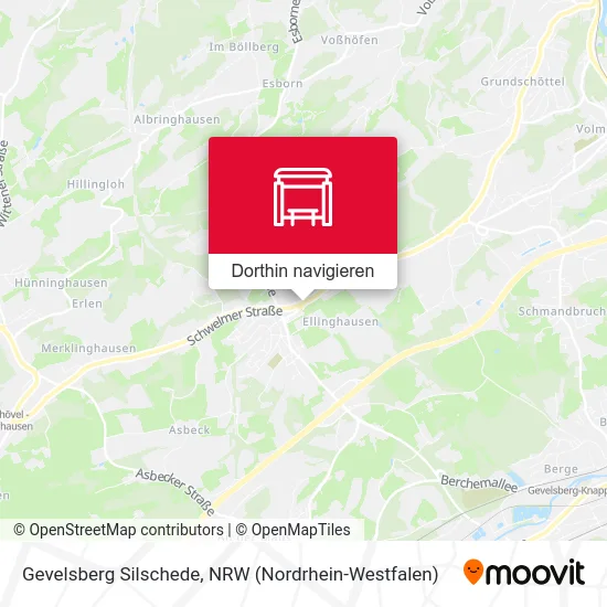 Gevelsberg Silschede Karte