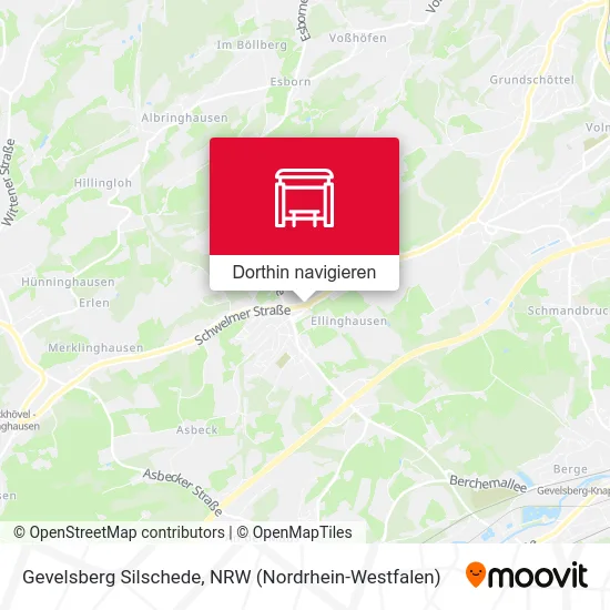 Gevelsberg Silschede Karte