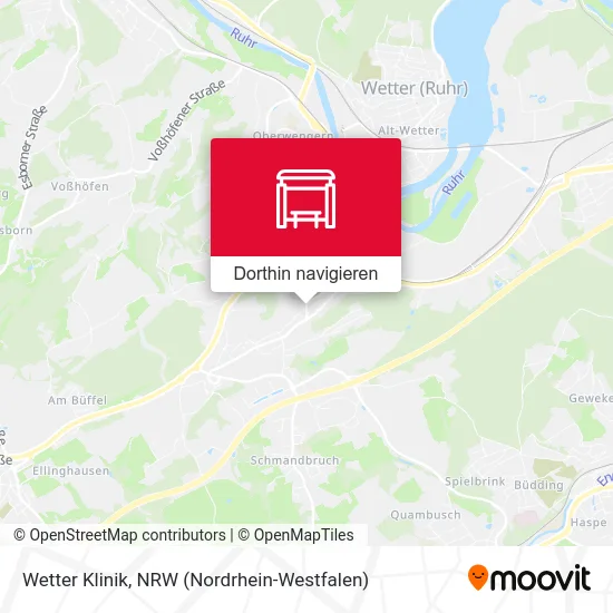 Wetter Klinik Karte