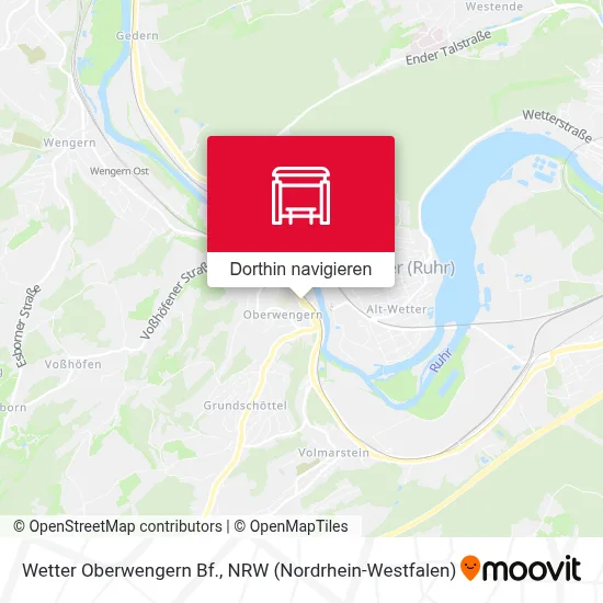 Wetter Oberwengern Bf. Karte