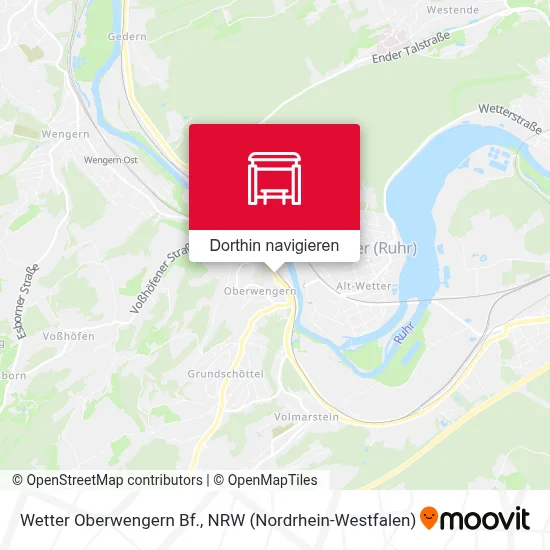 Wetter Oberwengern Bf. Karte