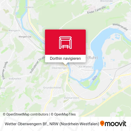 Wetter Oberwengern Bf. Karte