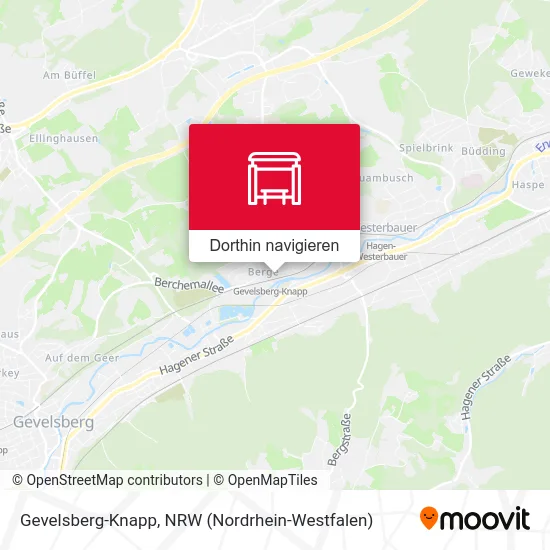 Gevelsberg-Knapp Karte