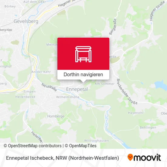 Ennepetal Ischebeck Karte