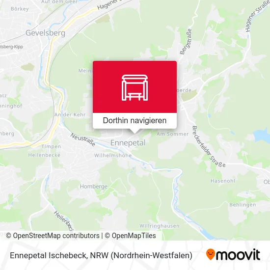Ennepetal Ischebeck Karte
