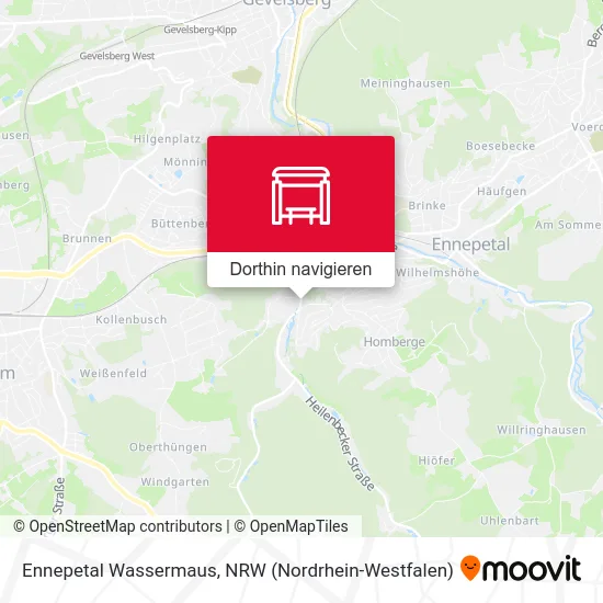 Ennepetal Wassermaus Karte