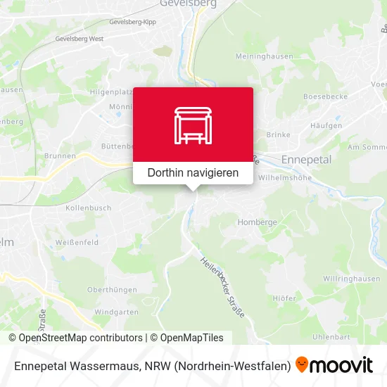 Ennepetal Wassermaus Karte