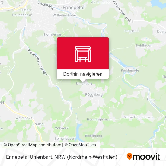 Ennepetal Uhlenbart Karte