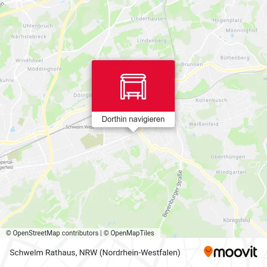 Schwelm Rathaus Karte