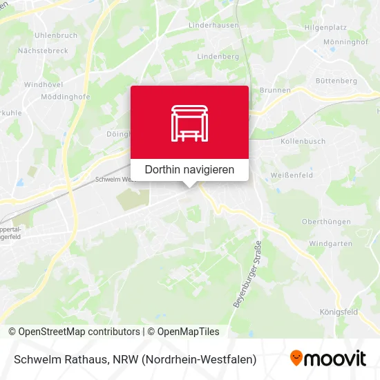 Schwelm Rathaus Karte