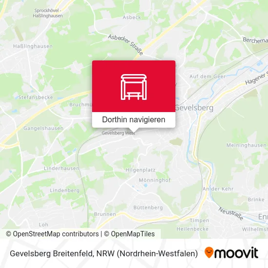 Gevelsberg Breitenfeld Karte