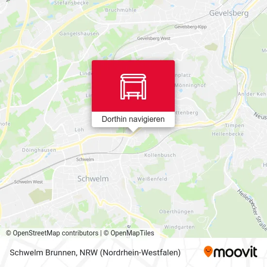 Schwelm Brunnen Karte