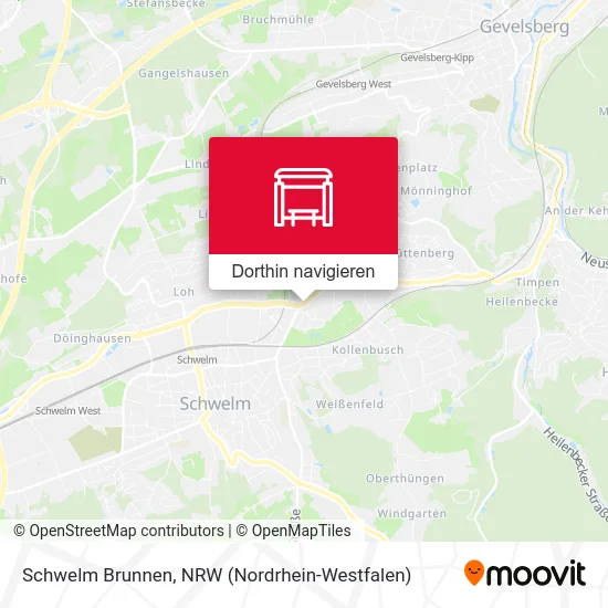 Schwelm Brunnen Karte