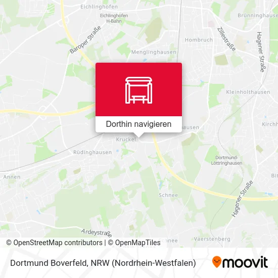 Dortmund Boverfeld Karte
