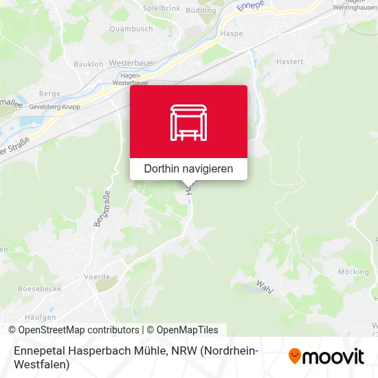 Ennepetal Hasperbach Mühle Karte
