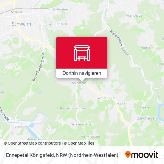 Ennepetal Königsfeld Karte