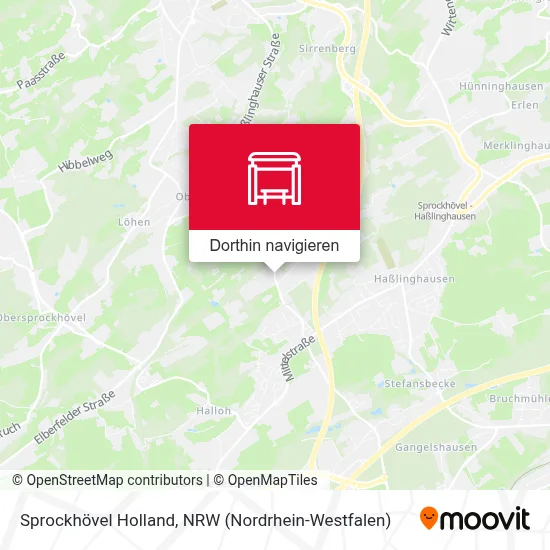 Sprockhövel Holland Karte