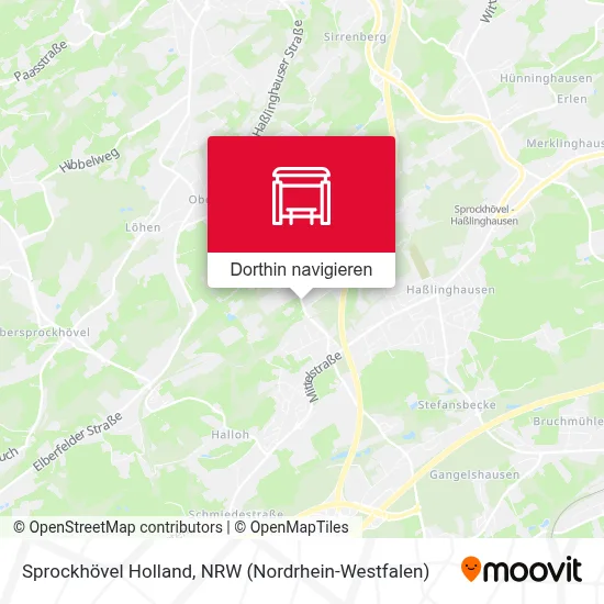 Sprockhövel Holland Karte