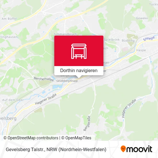 Gevelsberg Talstr. Karte