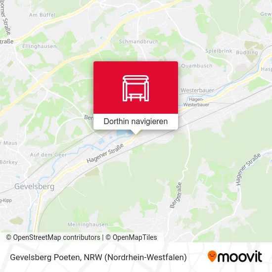 Gevelsberg Poeten Karte