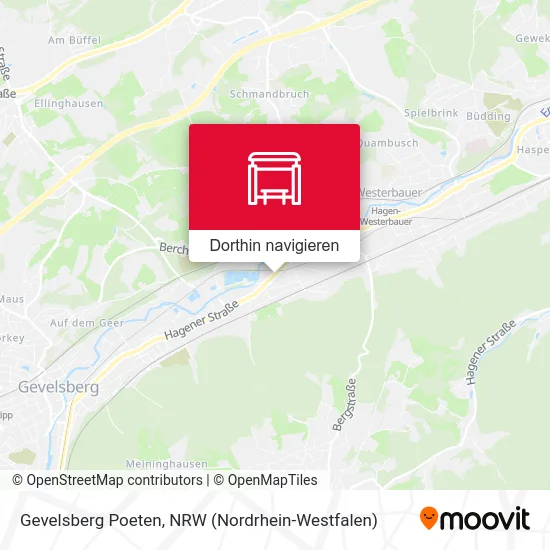 Gevelsberg Poeten Karte