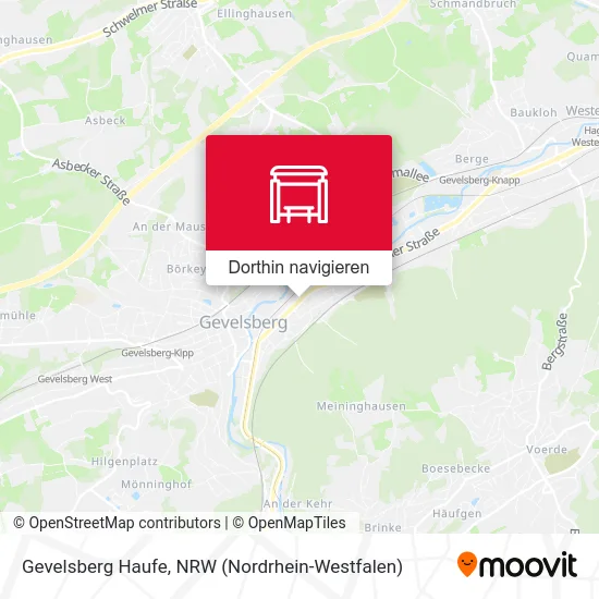 Gevelsberg Haufe Karte